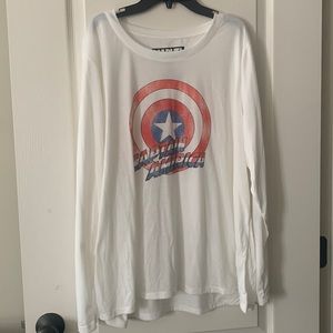 Captain America long sleeve